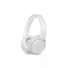   Fejhallgató, vezeték nélküli, Bluetooth 5.3, PHILIPS "TAH5209", fehér