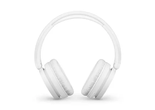 Fejhallgató, vezeték nélküli, Bluetooth 5.3, PHILIPS "TAH5209", fehér