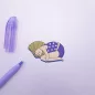   Szövegkiemelő, 1-3,3 mm, törölhető, PILOT "Frixion Light Soft", pasztell-lila