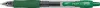 Zseléstoll, 0,32 mm, nyomógombos, PILOT "G-2", zöld