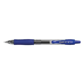   Zseléstoll, 0,32 mm, nyomógombos, PILOT "G-2", kék