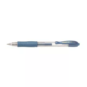  Zseléstoll, 0,32 mm, nyomógombos, PILOT "G-2 Metallic", kék