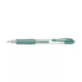   Zseléstoll, 0,32 mm, nyomógombos, PILOT "G-2 Metallic", zöld