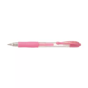   Zseléstoll, 0,32 mm, nyomógombos, PILOT "G-2 Pastel", rózsaszín