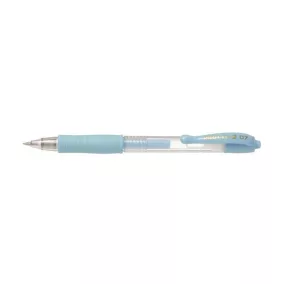   Zseléstoll, 0,32 mm, nyomógombos, PILOT "G-2 Pastel", világoskék