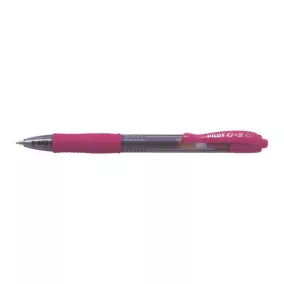   Zseléstoll, 0,32 mm, nyomógombos, PILOT "G-2", rózsaszín