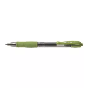  Zseléstoll, 0,32 mm, nyomógombos, PILOT "G-2", világoszöld