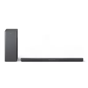   Hangszóró, vezeték nélküli mélynyomóval, PHILIPS "TAB6309", sötétszürke