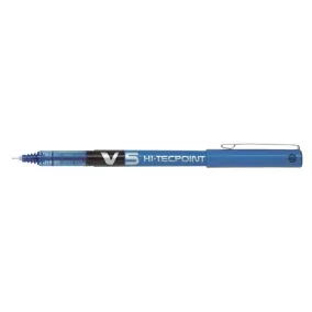   Rollertoll, 0,3 mm, tűhegyű, kupakos, PILOT "Hi-Tecpoint V5", kék