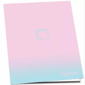   Füzet, tűzött, A4, kockás, 52 lap, PULSE "Pastel Colours"