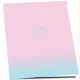 Füzet, tűzött, A4, kockás, 52 lap, PULSE "Pastel Colours"