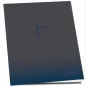   Füzet, tűzött, A4, kockás, 52 lap, PULSE "Dark Colours"