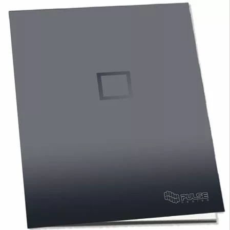 Füzet, tűzött, A4, kockás, 52 lap, PULSE "Dark Colours"