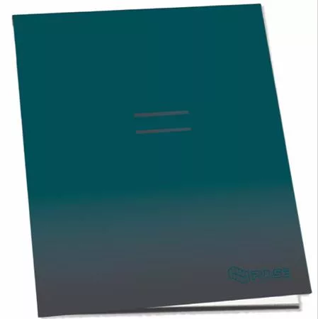 Füzet, tűzött, A5, vonalas, 52 lap, PULSE "Dark Colours"