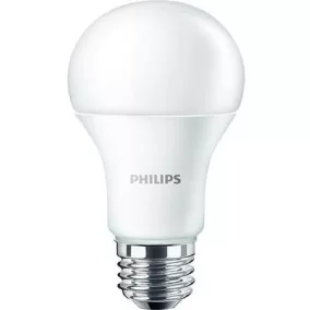   LED izzó, E27,gömb, 10W, 1055lm, 230V, 4000K, A60, PHILIPS "CorePro"