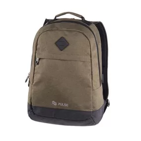   Hátizsák, notebook tartóval, PULSE "Bicolor Olive", zöld