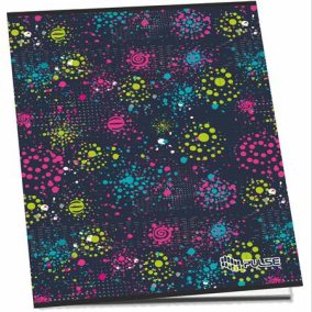   Füzet, tűzött, A4, kockás, 52 lap, PULSE "Girls"