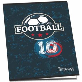   Füzet, tűzött, A4, kockás, 52 lap, PULSE "Boys"