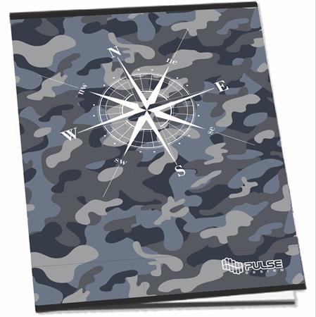 Füzet, tűzött, A4, vonalas, 52 lap, PULSE "Boys"