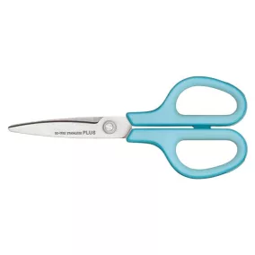   Olló, általános, 17,5 cm, PLUS "Fitcut Curve", világoskék