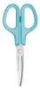 Olló, általános, balkezes, 17,5 cm, PLUS "Fitcut Curve", világoskék