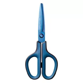   Olló, általános, 17,5 cm, PLUS "Fitcut Curve Premium", diplomatakék