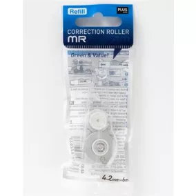   Utántöltő kazetta, 4,2mm x 6m, PLUS "MR" hibajavítóhoz