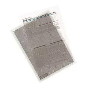 Genotherm, "L", adatvédelmi, A4, PP, PLUS, fehér