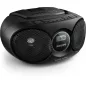Rádió, CD-lejátszóval, PHILIPS "AZ215", fekete