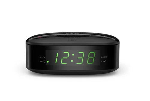 Rádió, digitális órával, PHILIPS "TAR3205", fekete