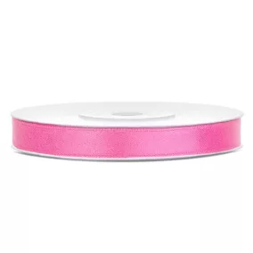 Szatén szalag, 6 mm, világos rózsa