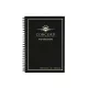 Spirálfüzet, A5, vonalas, 70 lap, CONCORD, fekete