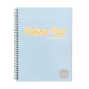 Spirálfüzet, A4, vonalas, 100 lap, PUKKA PAD "Pastel Jotta Pad", vegyes szín
