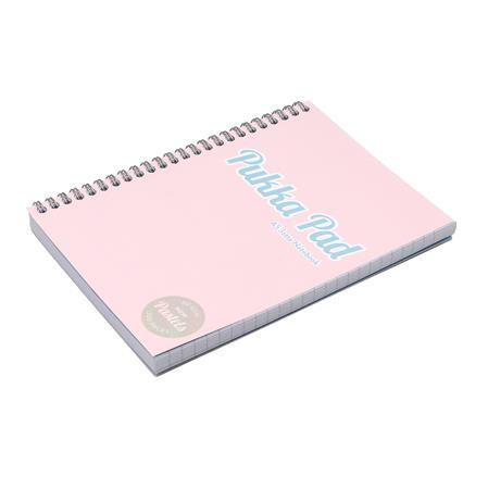 Spirálfüzet, A5, vonalas, 100 lap, PUKKA PAD "Pastel Jotta Pad", vegyes szín