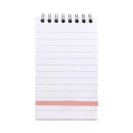 Jegyzetfüzet, spirálozott, A7, vonalas, 50 lap, PUKKA PAD "Pastel", vegyes színek