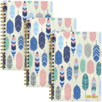 Spirálfüzetek B5, papír borítóval