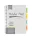 Spirálfüzet, B5, PUKKA PAD "Study book", szürke