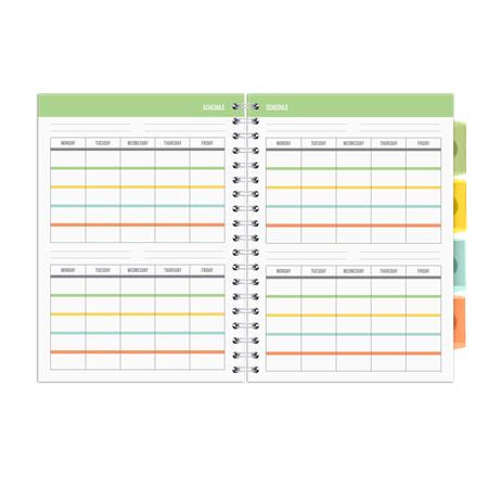 Spirálfüzet, B5, PUKKA PAD "Study book", szürke