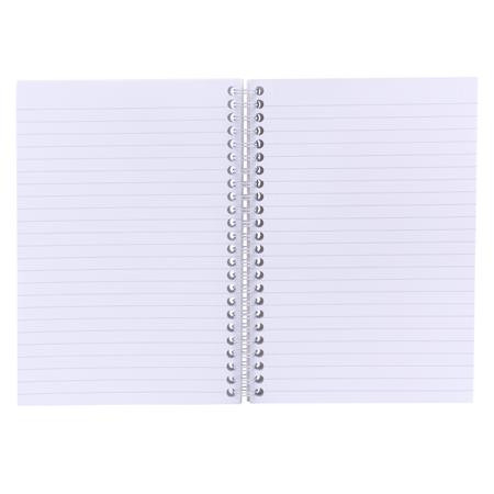 Spirálfüzet, A5, vonalas, 100 lap, PUKKA PAD "Haze Jotta", vegyes szín