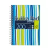 Spirálfüzet, A6, vonalas, 100 lap, PUKKA PAD "Stripe Jotta"
