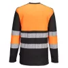 PW3 Hi-Vis Class 1 hosszú ujjú póló L/S