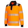 PW3 Hi-Vis 1/4 Zippzáras hosszú ujjú póló