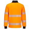 PW3 Hi-Vis 1/4 Zippzáras hosszú ujjú póló