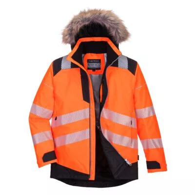 PW3 Hi-Vis Parka télikabát