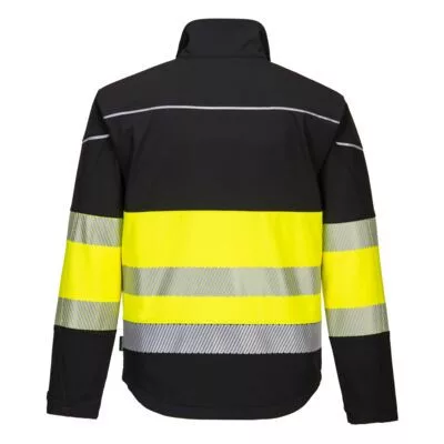 PW3 Hi-Vis Class 1 Softshell kabát (3L)
