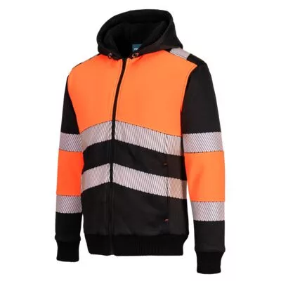 PW3 Class 1 zippzáros téli kapucnis pulóver