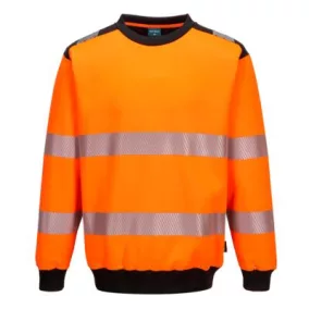 PW3 HI-VIS KÖRNYAKÚ PULÓVER