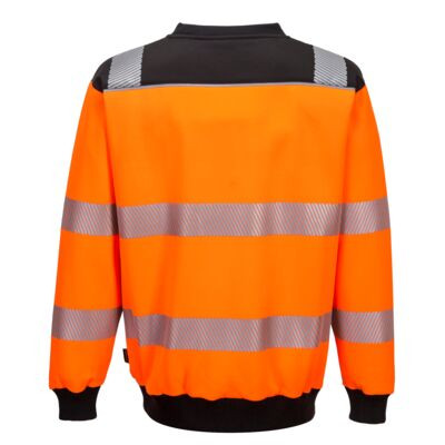 PW3 HI-VIS KÖRNYAKÚ PULÓVER