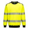 PW3 HI-VIS KÖRNYAKÚ PULÓVER