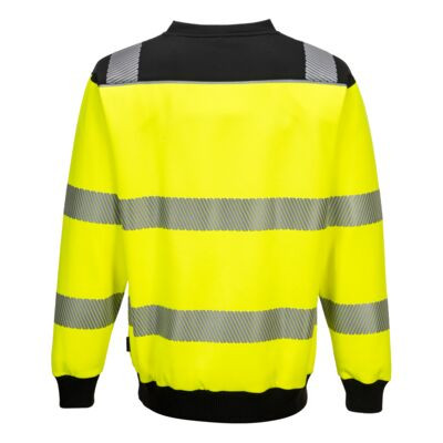 PW3 HI-VIS KÖRNYAKÚ PULÓVER